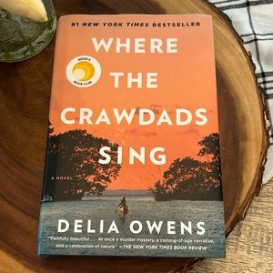 Hard back book “Where the Crawdads Sing”